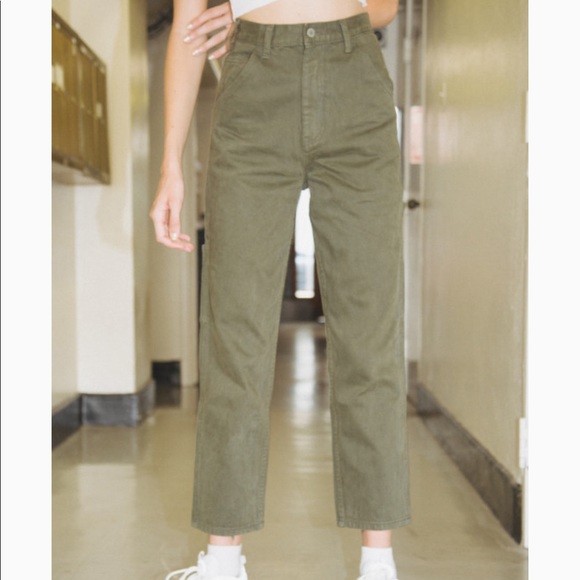 Brandy Melville Pants - Brandy Melville ARIANA PAINTER PANTS